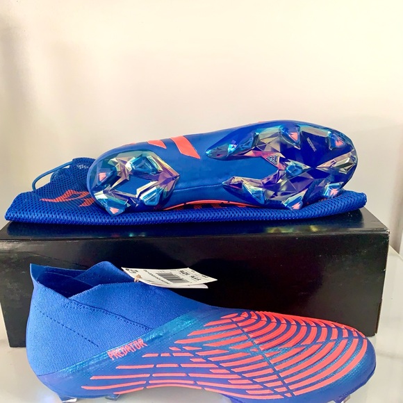 Adidas Predator Edge + FG Laceless Soccer Cleats Sz 11.5 Men/ 12.5 Wm NWB - Picture 8 of 9